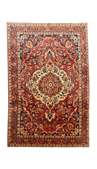 Alfombra persa - Nómada - 340 x 215 cm - rojo