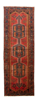 Alfombra de pasillo Alfombra persa - Nómada - 307 x 103 cm - verde