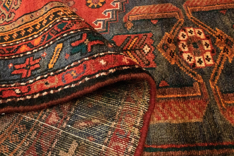 Alfombra de pasillo Alfombra persa - Nómada - 307 x 103 cm - verde