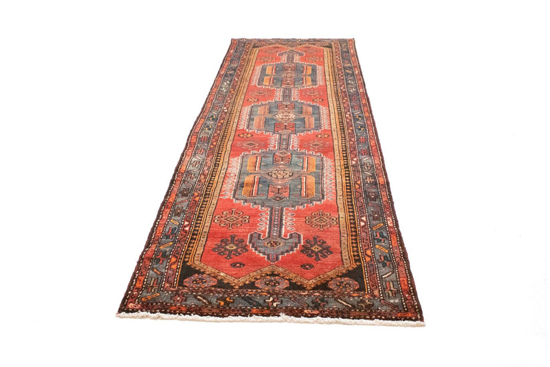 Alfombra de pasillo Alfombra persa - Nómada - 307 x 103 cm - verde