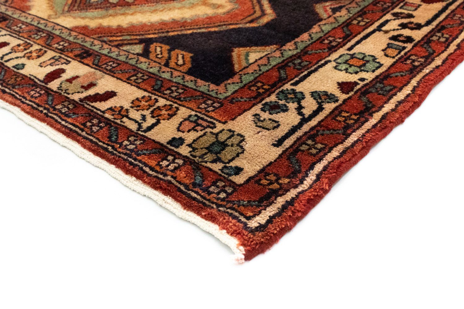 Alfombra de pasillo Alfombra persa - Nómada - 312 x 125 cm - azul