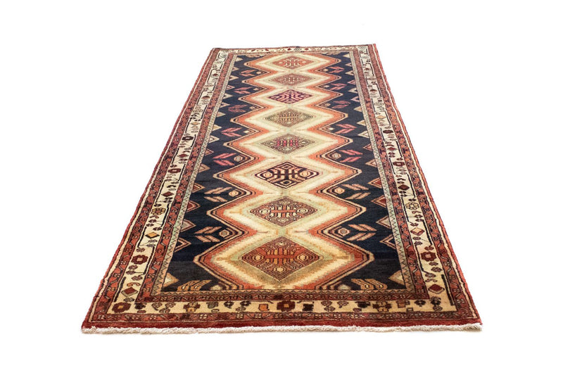 Alfombra de pasillo Alfombra persa - Nómada - 312 x 125 cm - azul