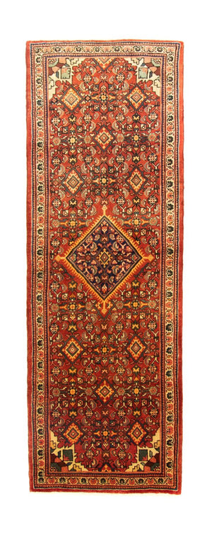 Alfombra de pasillo Alfombra persa - Nómada - 322 x 100 cm - oro
