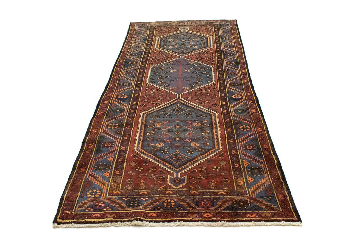 Alfombra de pasillo Alfombra persa - Nómada - 287 x 110 cm - marrón