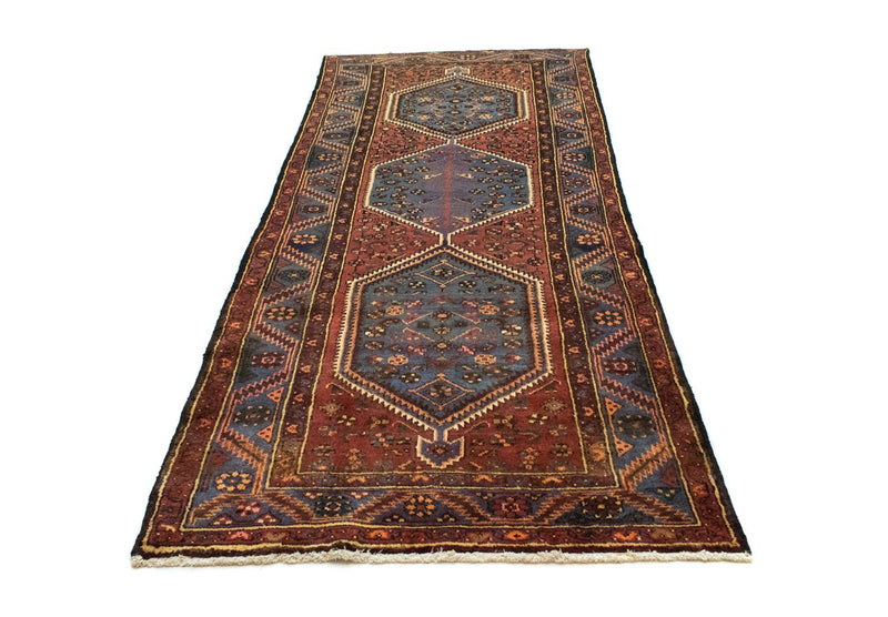 Alfombra de pasillo Alfombra persa - Nómada - 287 x 110 cm - marrón