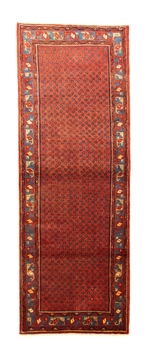 Alfombra de pasillo Alfombra persa - Nómada - 317 x 110 cm - marrón