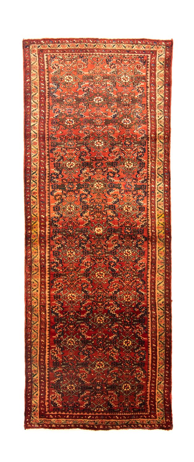 Alfombra de pasillo Alfombra persa - Nómada - 296 x 107 cm - naranja
