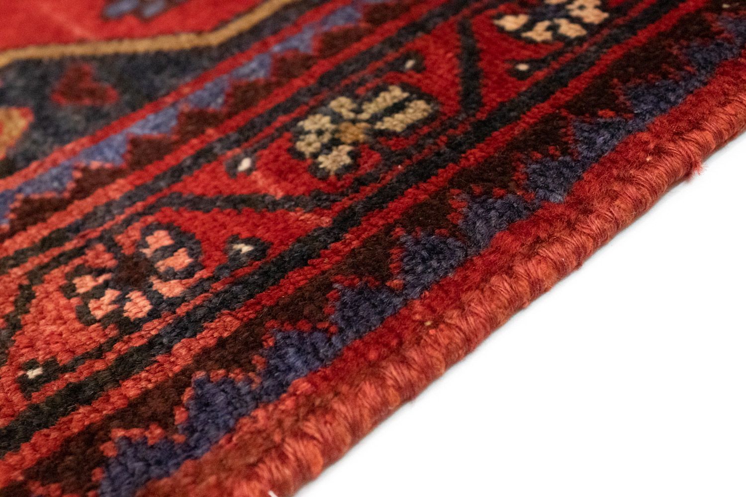 Alfombra de pasillo Alfombra persa - Nómada - 326 x 105 cm - rojo