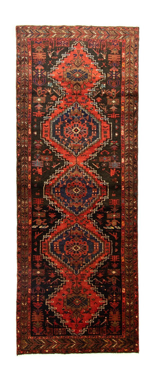Alfombra de pasillo Alfombra persa - Nómada - 287 x 102 cm - azul