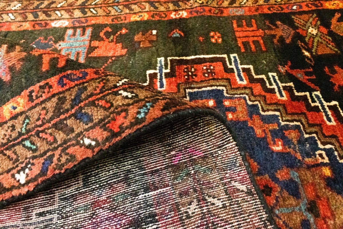 Alfombra de pasillo Alfombra persa - Nómada - 287 x 102 cm - azul