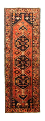 Alfombra de pasillo Alfombra persa - Nómada - 307 x 100 cm - azul