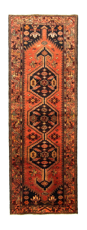 Alfombra de pasillo Alfombra persa - Nómada - 307 x 100 cm - azul