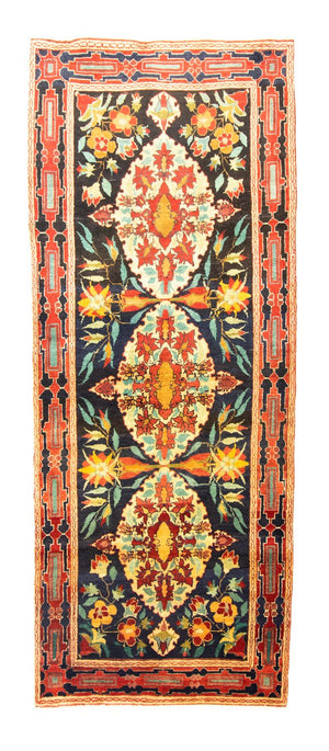 Alfombra de pasillo Alfombra persa - Nómada - 285 x 108 cm - azul