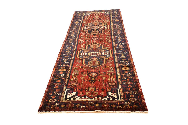 Alfombra de pasillo Alfombra persa - Nómada - 313 x 100 cm - marrón