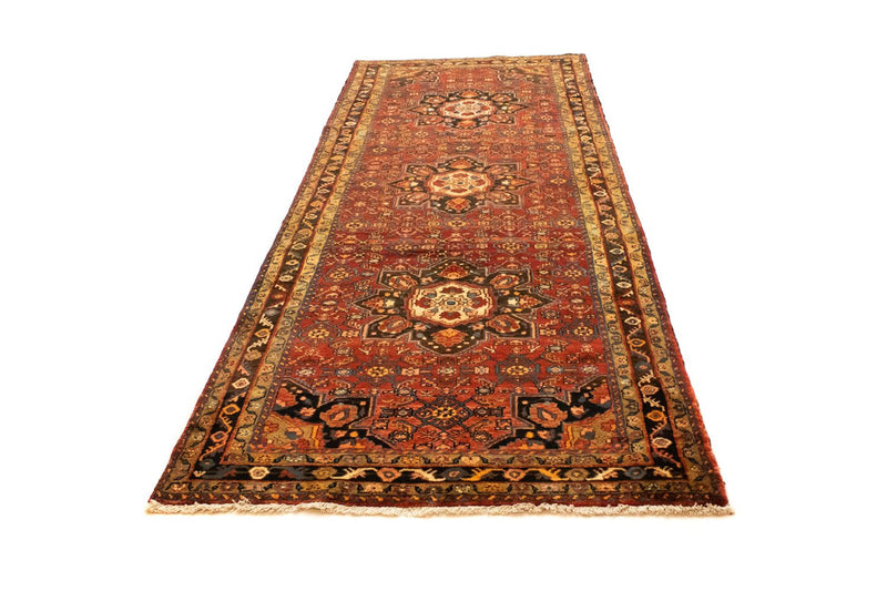 Alfombra de pasillo Alfombra persa - Nómada - 321 x 120 cm - marrón