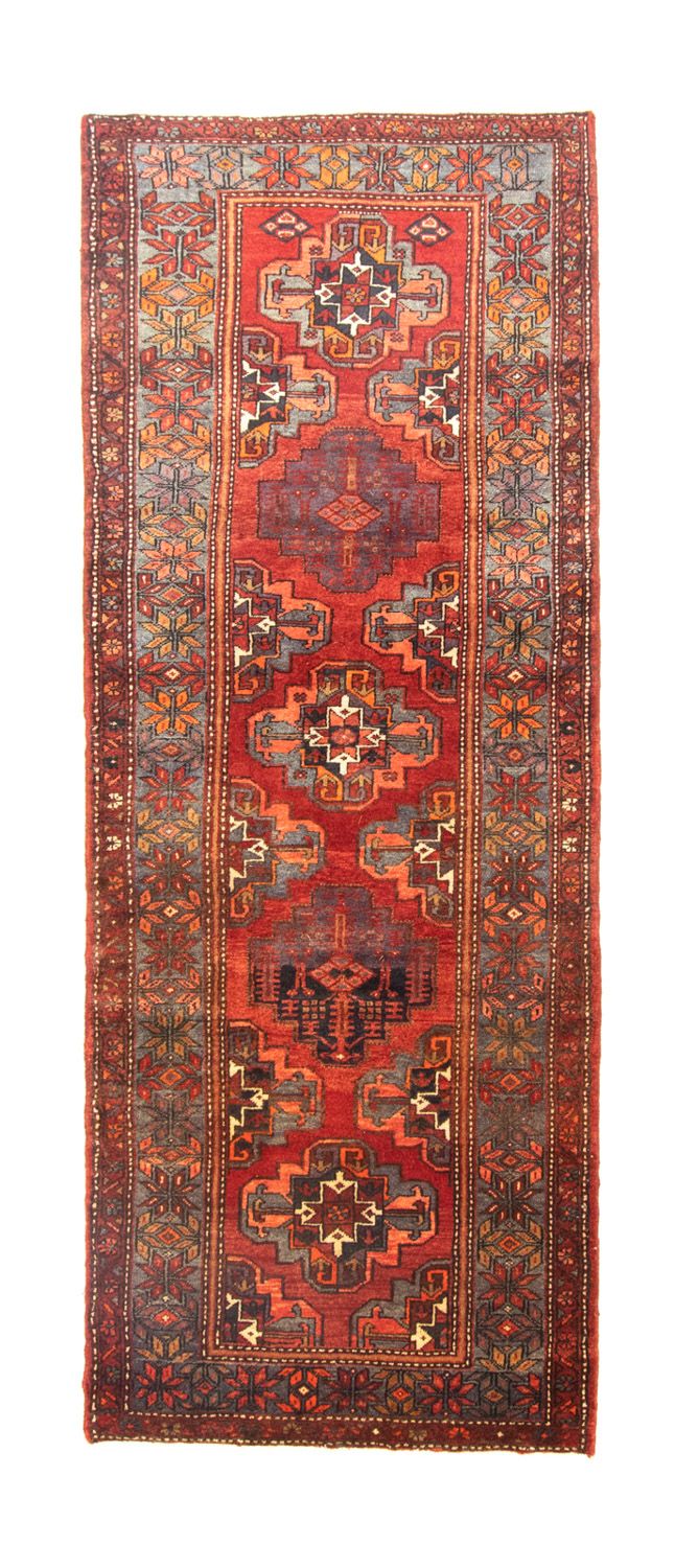 Alfombra de pasillo Alfombra persa - Nómada - 300 x 113 cm - naranja