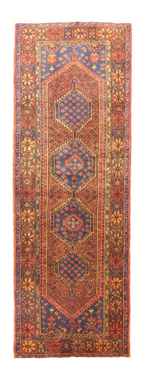 Alfombra de pasillo Alfombra persa - Nómada - 310 x 108 cm - azul