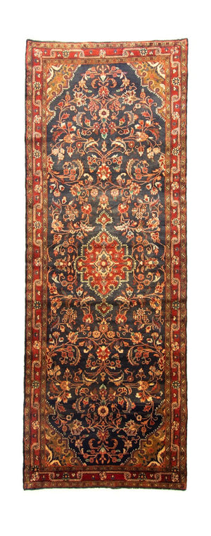 Alfombra de pasillo Alfombra persa - Nómada - 289 x 100 cm - azul