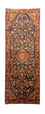 Alfombra de pasillo Alfombra persa - Nómada - 289 x 100 cm - azul