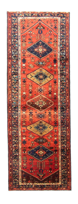 Alfombra de pasillo Alfombra persa - Nómada - 300 x 103 cm - naranja