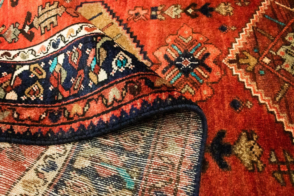 Alfombra de pasillo Alfombra persa - Nómada - 300 x 103 cm - naranja