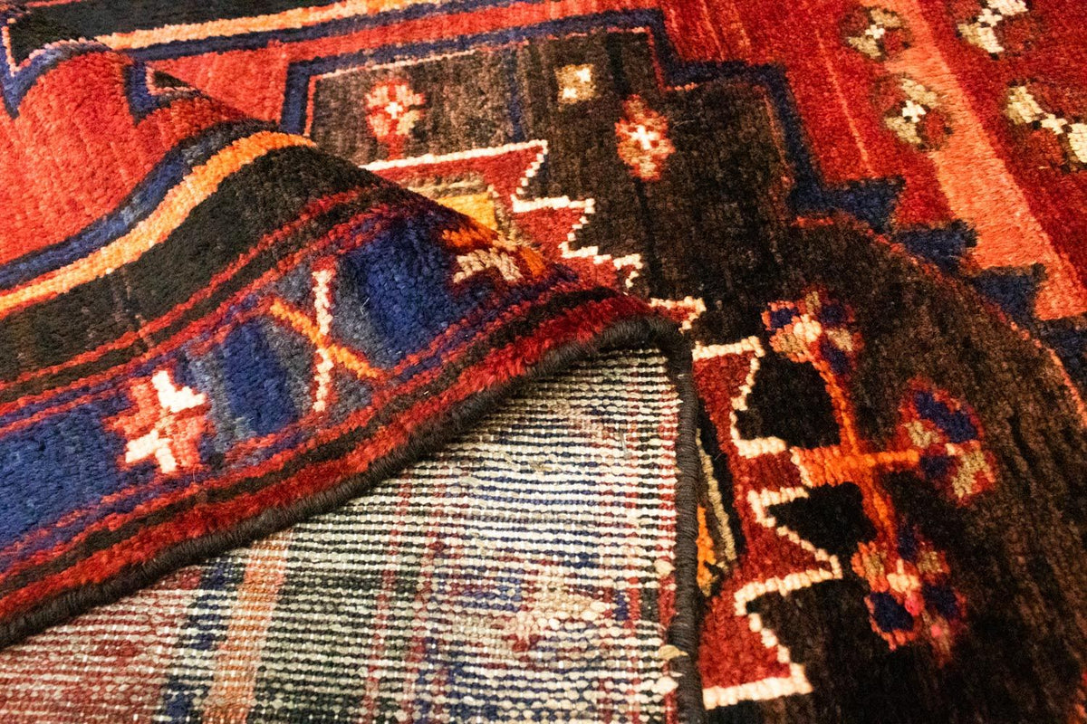 Alfombra de pasillo Alfombra persa - Nómada - 302 x 104 cm - azul