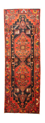 Alfombra de pasillo Alfombra persa - Nómada - 310 x 105 cm - azul