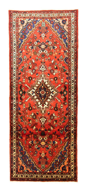 Alfombra de pasillo Alfombra persa - Nómada - 298 x 115 cm - naranja
