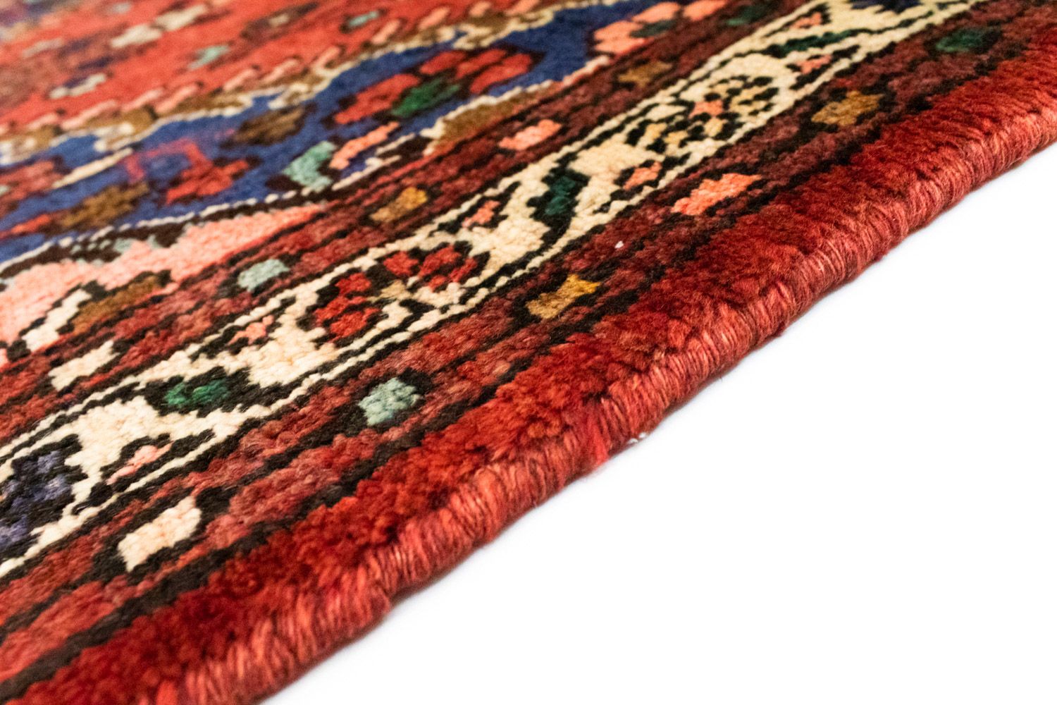 Alfombra de pasillo Alfombra persa - Nómada - 298 x 115 cm - naranja