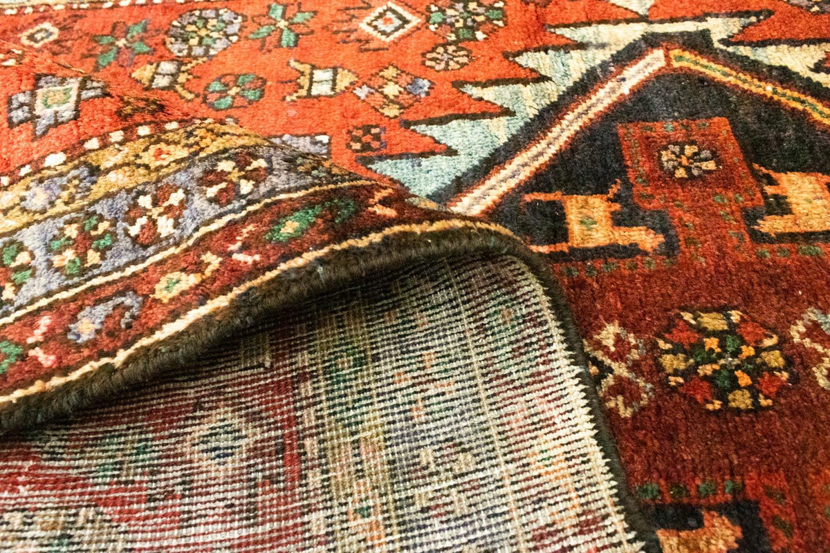 Alfombra de pasillo Alfombra persa - Nómada - 300 x 114 cm - naranja