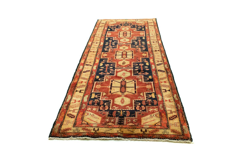 Alfombra de pasillo Alfombra persa - Nómada - 320 x 113 cm - naranja