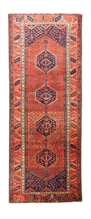 Alfombra de pasillo Alfombra persa - Nómada - 315 x 120 cm - azul