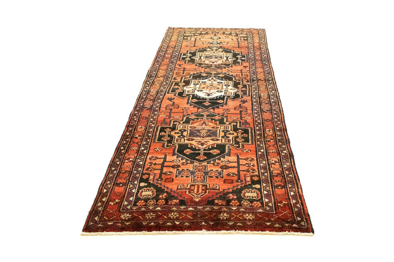 Alfombra de pasillo Alfombra persa - Nómada - 300 x 101 cm - marrón