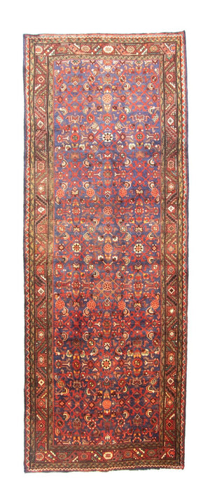 Alfombra de pasillo Alfombra persa - Nómada - 290 x 110 cm - rojo