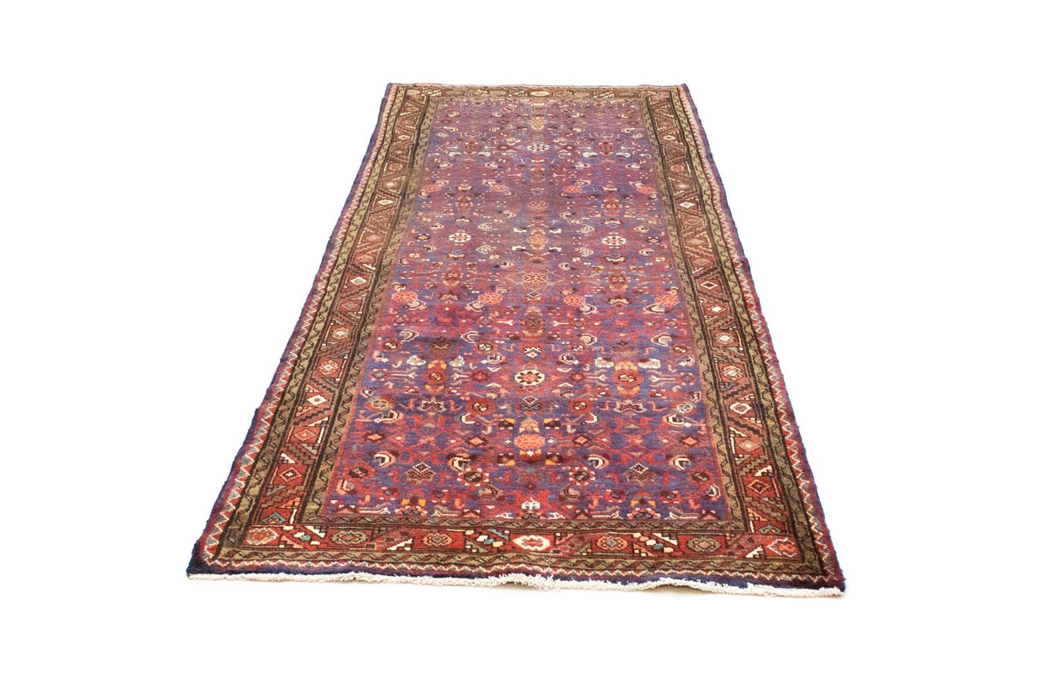 Alfombra de pasillo Alfombra persa - Nómada - 290 x 110 cm - rojo