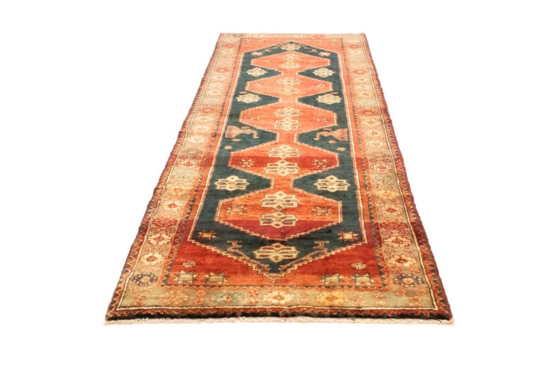 Alfombra de pasillo Alfombra persa - Nómada - 286 x 107 cm - naranja