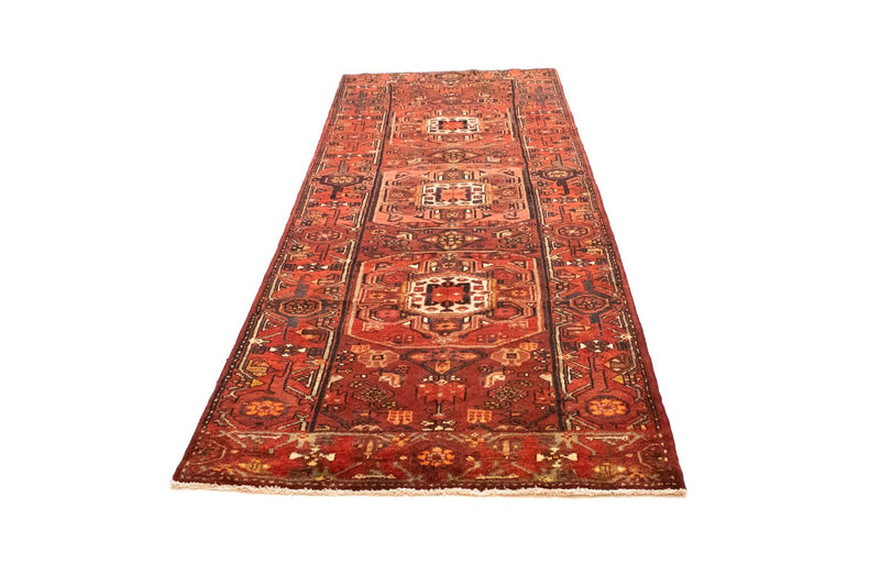 Alfombra de pasillo Alfombra persa - Nómada - 302 x 112 cm - naranja