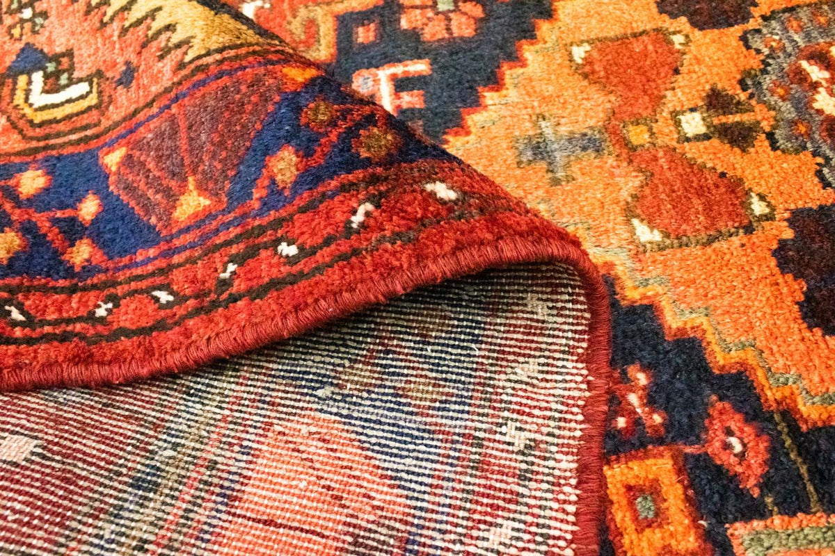 Alfombra de pasillo Alfombra persa - Nómada - 290 x 103 cm - naranja