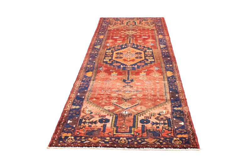 Alfombra de pasillo Alfombra persa - Nómada - 290 x 103 cm - naranja