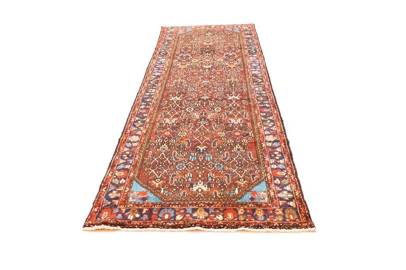 Alfombra de pasillo Alfombra persa - Nómada - 318 x 100 cm - marrón