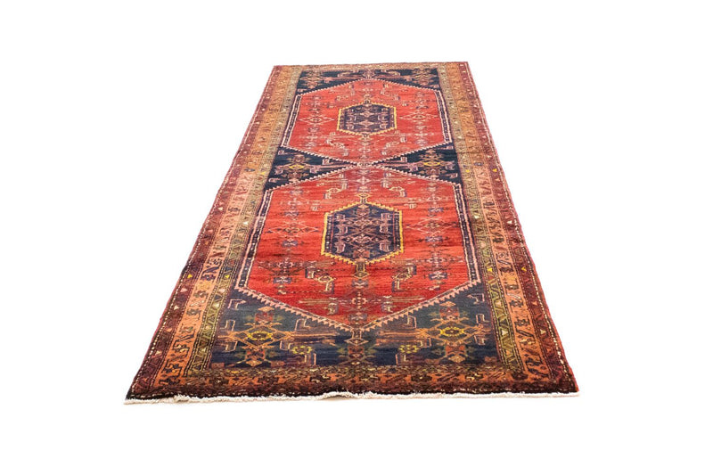 Alfombra de pasillo Alfombra persa - Nómada - 305 x 112 cm - azul