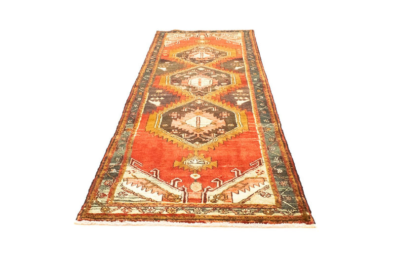 Alfombra de pasillo Alfombra persa - Nómada - 291 x 106 cm - óxido