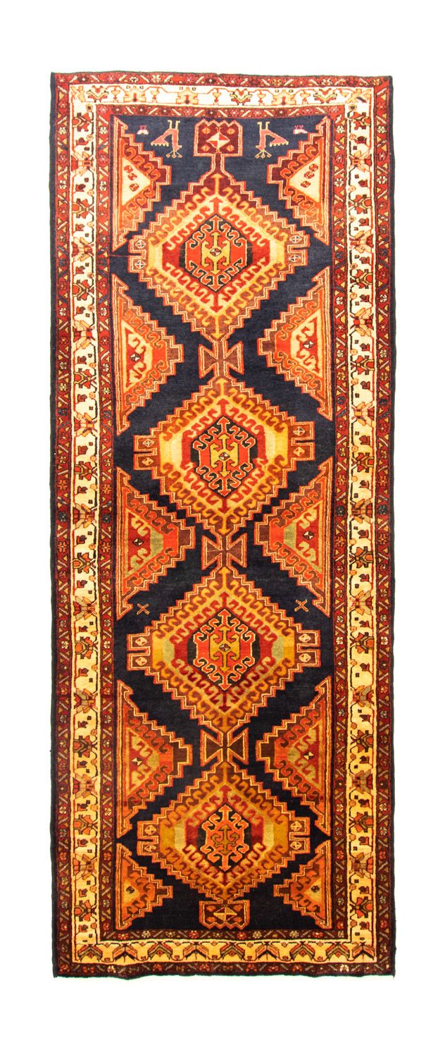 Alfombra de pasillo Alfombra persa - Nómada - 320 x 120 cm - azul