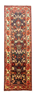 Alfombra de pasillo Alfombra persa - Nómada - 307 x 96 cm - azul