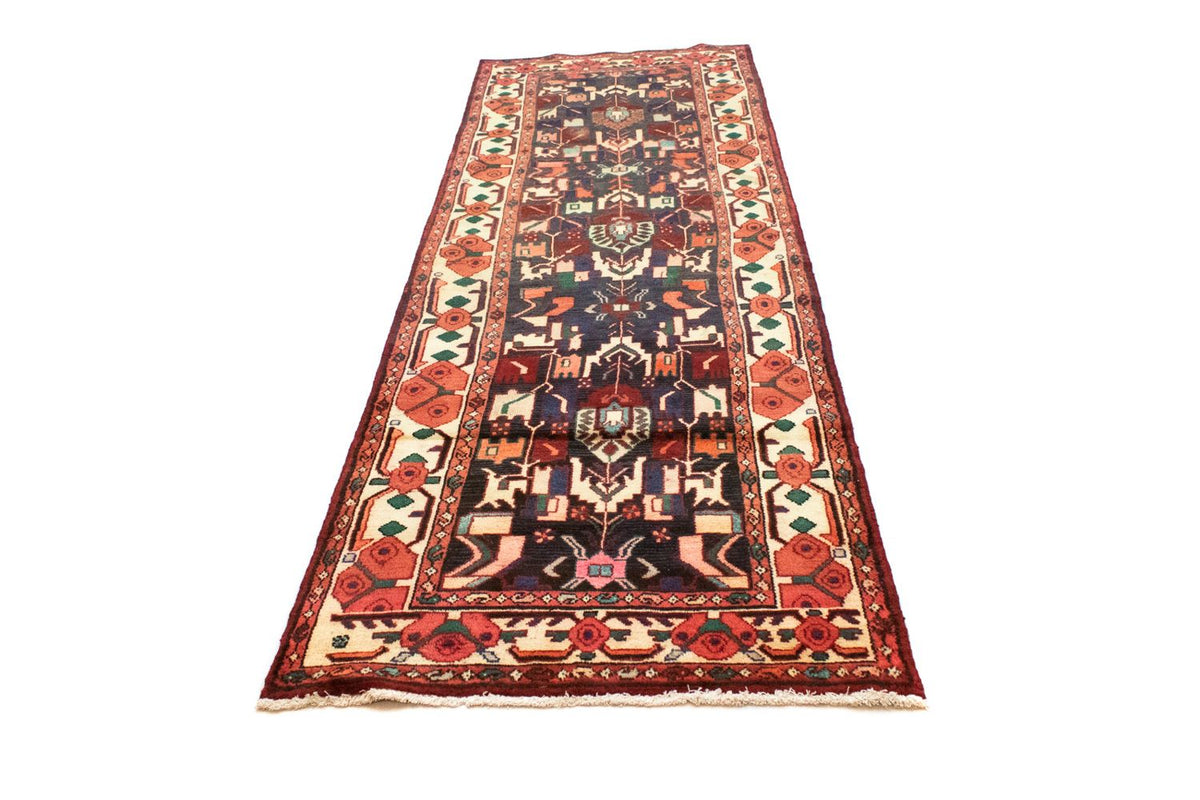 Alfombra de pasillo Alfombra persa - Nómada - 307 x 96 cm - azul