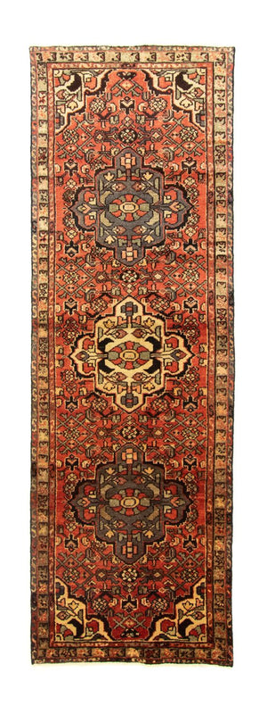 Alfombra de pasillo Alfombra persa - Nómada - 295 x 96 cm - marrón