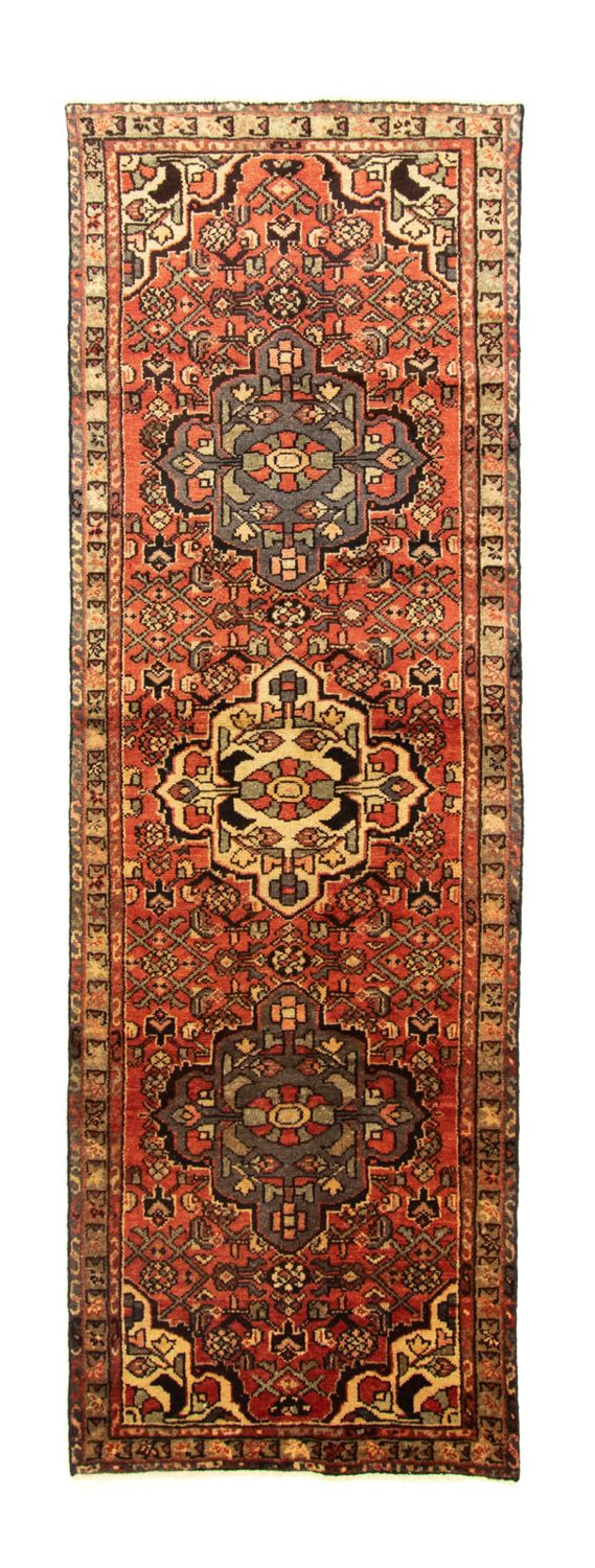 Alfombra de pasillo Alfombra persa - Nómada - 295 x 96 cm - marrón