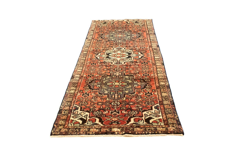 Alfombra de pasillo Alfombra persa - Nómada - 295 x 96 cm - marrón