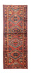 Alfombra de pasillo Alfombra persa - Nómada - 260 x 100 cm - marrón
