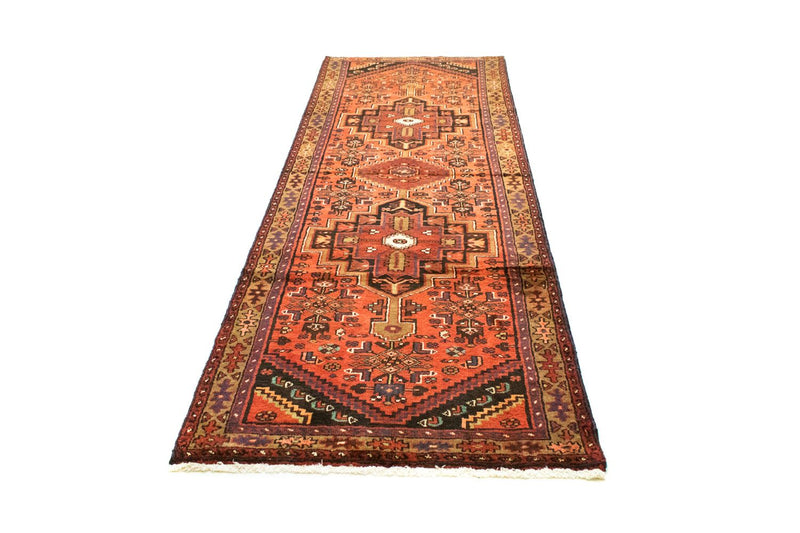 Alfombra de pasillo Alfombra persa - Nómada - 290 x 103 cm - naranja